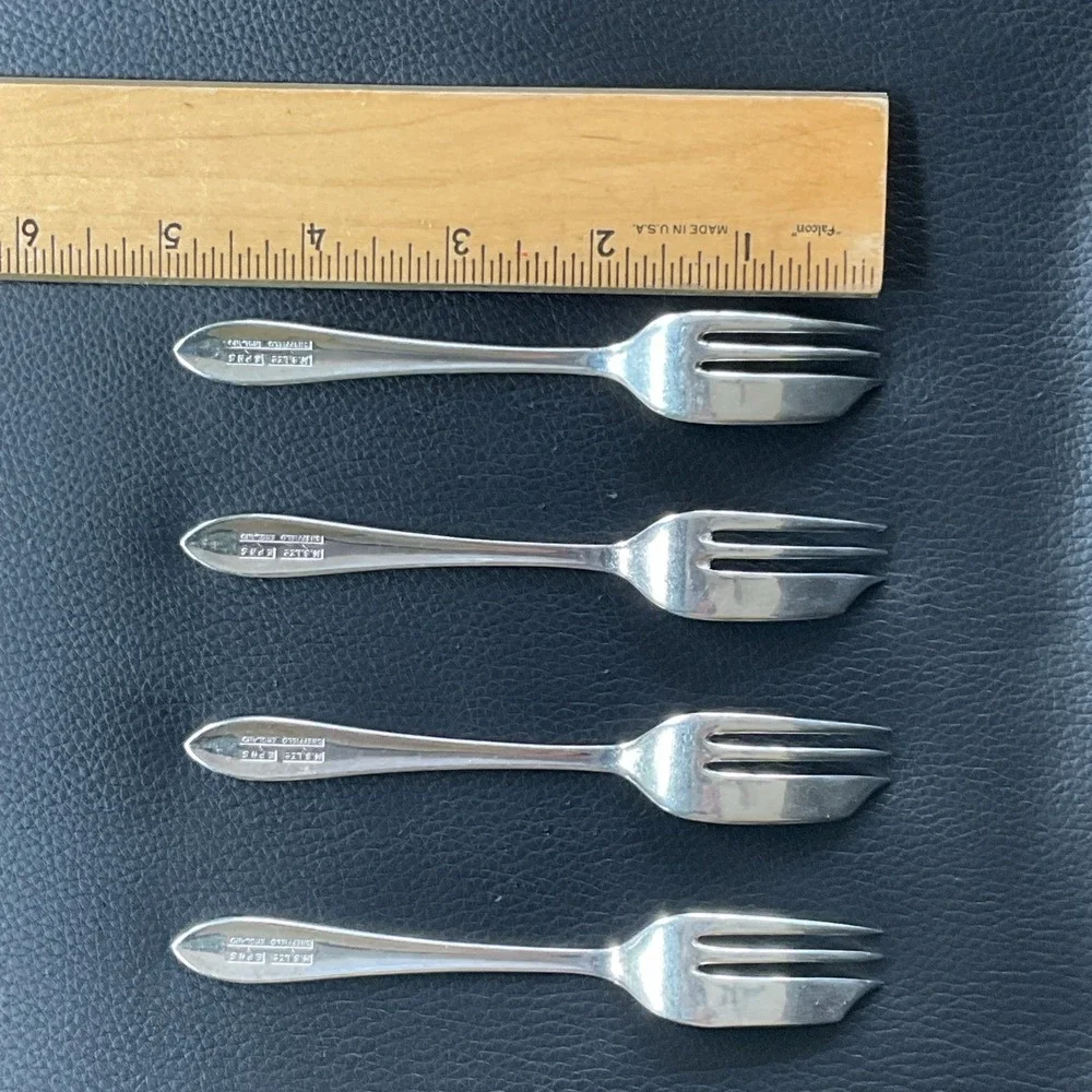 Vintage M.S. Ltd EPNS Sheffield England Pie Pastry dessert Fork 5
